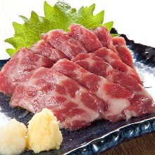 馬肉刺身