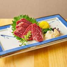 馬肉刺身