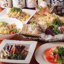 3,580日圓套餐 (8道菜)