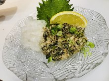 碎切調味牡蠣