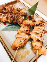 国産鶏もも（タレ、塩）