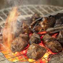 炭火烤雞肉