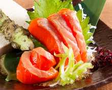 Shinshu Salmon Sashimi