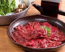 Shinshu horse-meat hotpot