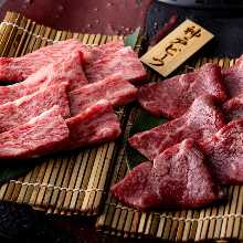 神戶牛肉高級烤肉拼盤