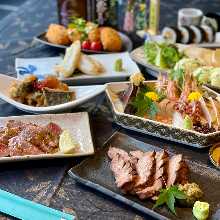 8,000日圓套餐 (7道菜)