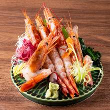 鮮蝦（生魚片）