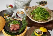 10,000日圓套餐 (6道菜) 10,000日圓套餐 (6道菜)