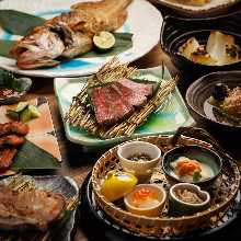 10,000日圓套餐 (9道菜)