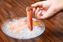 雪蟹（生魚片）