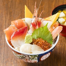 海鮮蓋飯