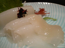 魷魚生魚片