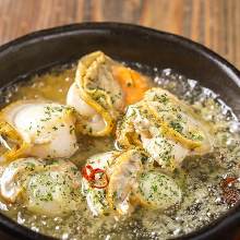 西班牙蒜香扇貝