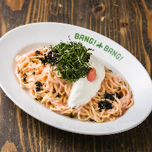 鱈魚子奶油義大利麵