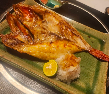 炭火烤石狗公魚