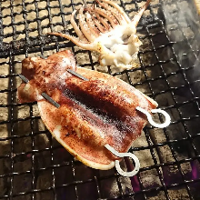 烤魷魚 烤魷魚
