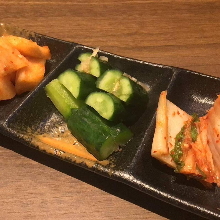 泡菜拼盤