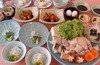 河豚火鍋套餐6,300日圓（1人份）
