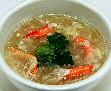 蟹肉魚翅湯