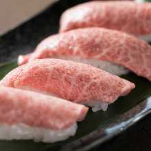 炙烤牛腿肉壽司