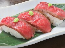 炙烤和牛握壽司 炙烤和牛握壽司