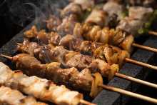 雞腿肉串燒