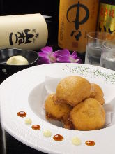 炸章魚燒 炸章魚燒