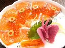 義式生醃鮭魚