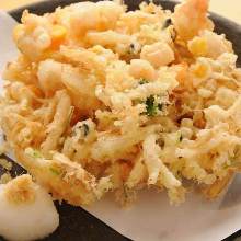 各種炸天婦羅！