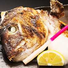 今日的各種烤魚下巴