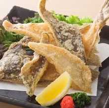 炸鰈魚（骨頭也可以吃）