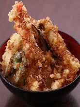 海鮮天婦羅蓋飯