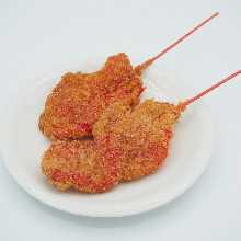 炸紅生薑串