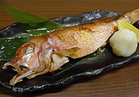 鹽烤鯛魚