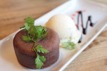 熔岩巧克力蛋糕