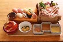 壽司御膳套餐