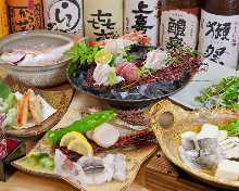 9,800日圓套餐 (8道菜)