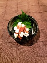 醃鱈魚內臟和鮮奶油起司