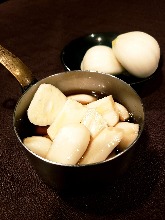 煎大蒜