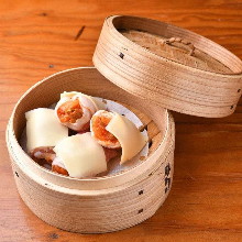 蒸煮韓國菜包肉芝士包豬肉