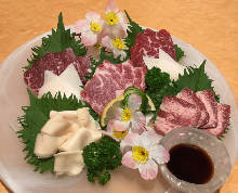 馬肉刺身 馬肉刺身