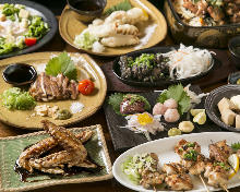 6,000日圓套餐 (14道菜) 6,000日圓套餐 (14道菜)