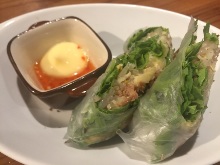 生春捲（泰國風料理）　
