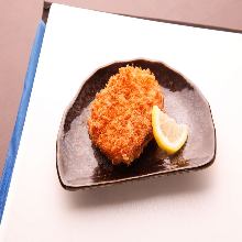 炸和牛肉餅