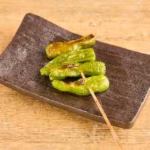 綠辣椒串