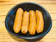 4 pieces of chorizo 4 pieces of chorizo