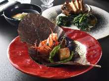 22,000日圓套餐 (10道菜) 22,000日圓套餐 (10道菜)