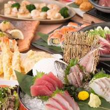5,000日圓套餐 (9道菜)