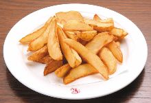 炸帶皮薯條