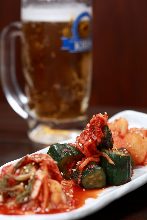 3種韓國泡菜拼盤